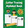 Letter Tracing Alphabet Book: ABC Learning Workbook for Kids - Toddlers, Preschool, K-2 - Green