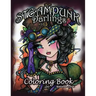 Steampunk Darlings Coloring Book