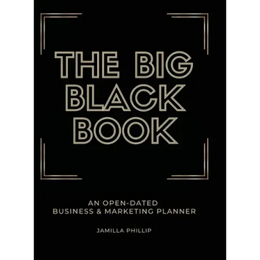 The Big Black Book: An Open-Dated Marketing Planner