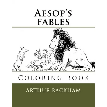 Aesop's fables: Coloring book