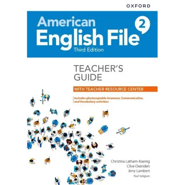 American English File 3e Teachers Book 2 Pack