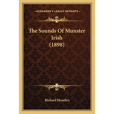 The Sounds Of Munster Irish (1898)
