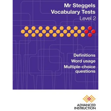 Mr Steggels Vocabulary Tests Level 2