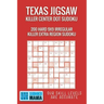 Texas Jigsaw Killer Center Dot Sudoku: 200 Hard 9x9 Irregular Killer Extra Region Sudoku