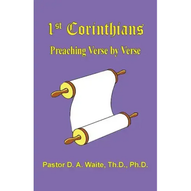 1 Corinthians, Preaching Verse by Verse