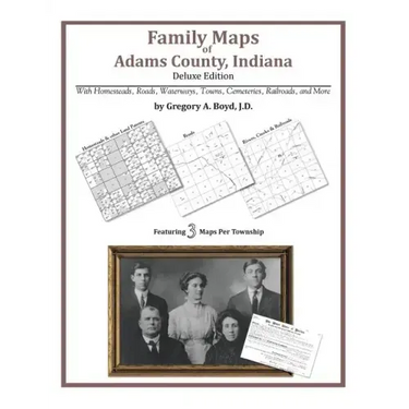 Family Maps of Adams County, Indiana