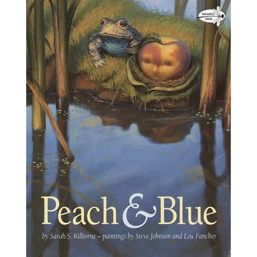 Peach and Blue