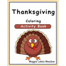 Thanksgiving Coloring Activity Book