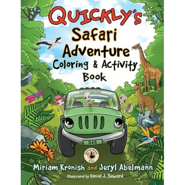 Quickly's Safari Adventure Coloring & Activity Book