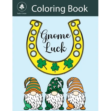 Gnome Luck coloring book
