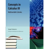 Concepts in Calculus III
