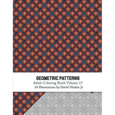 Geometric Patterns - Adult Coloring Book Vol. 15