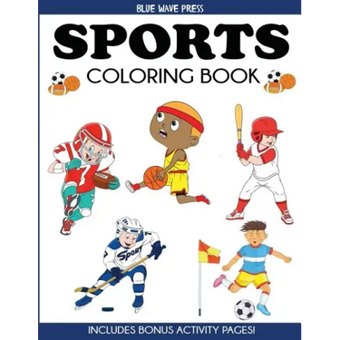 Sports Coloring Book