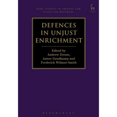 Defences in Unjust Enrichment