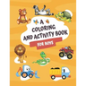 Coloring and Activity book for boys