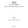 Suite for Two Pianos (After Rachmaninoff): (Prokofiev, Rachmaninoff, Stravinsky)