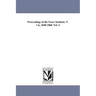 Proceedings of the Essex Institute. V. 1-6, 1848-1868. Vol. 5