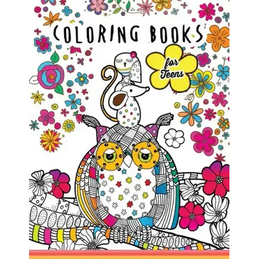 Coloring books for teens: Kawaii Doodle Pattern Inspirational Coloring Books for Adutls
