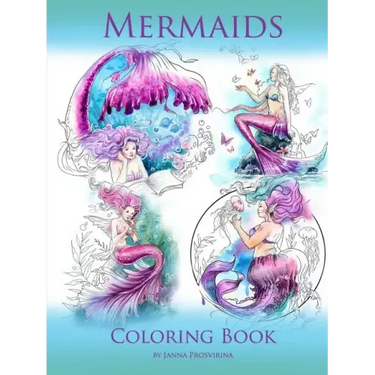Mermaids: Coloring Book