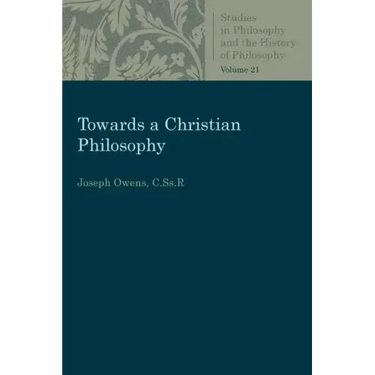 Towards a Christian Philosophy