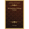 The Importance of Being Earnest