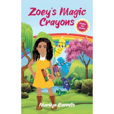Zoey's Magic Crayons (English-Spanish Edition)