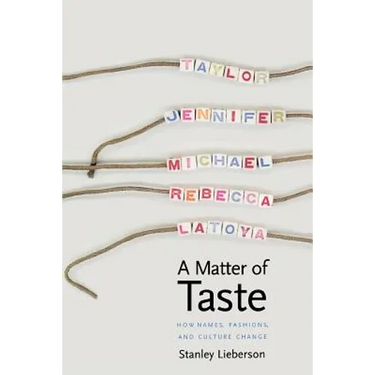 A Matter of Taste: How Names, Fashions, and Culture Change