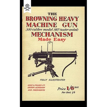 Browning Heavy Machine Gun .300 Calibre Model 1917 (Water Cooled) Mechanism Made Easy