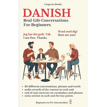 Danish: Real-Life Conversations for Beginners (with audio)