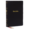 KJV Holy Bible: Super Giant Print with 43,000 Cross References, Black Genuine Leather, Red Letter, Comfort Print (Thumb Indexed): King James Version