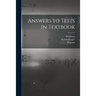 Answers to Tests in Textbook