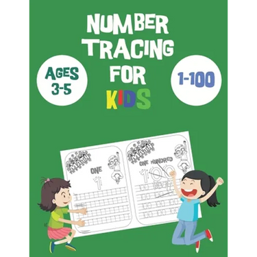 Number tracing books for kids ages 3-5 1-100: Number Tracing Book for Preschoolers and Kids Ages 3-5, Number tracing book, Number tracing book 1 to 10