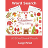 Word Search Christmas Song Edition: 80 Word Search Puzzles, Large Print