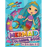 Mermaid Coloring Book for Kids Ages 4-8