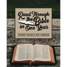 Read Through the Bible in One Year: Progress Tracker & Daily Workbook