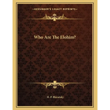 Who Are The Elohim?