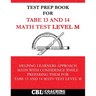 Test Prep Book For TABE 13 and 14 Math Test Level M