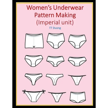 Women's Underwear Pattern Making (Imperial unit)