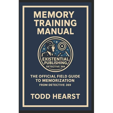 Memory Training Manual: The Official Field Guide to Memorization from Detective 369