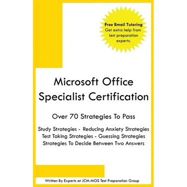 Microsoft Office Specialist Certification