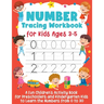 Number Tracing Workbook for Kids Ages 3-5: A Fun Children's Activity Book for Preschoolers and Kindergarten Kids to Learn the Numbers from 0 to 30
