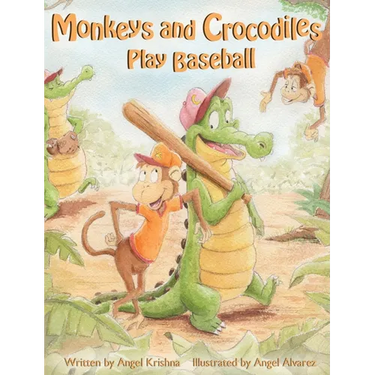 Monkeys and Crocodiles Play Baseball
