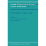 Advances in Linear Logic