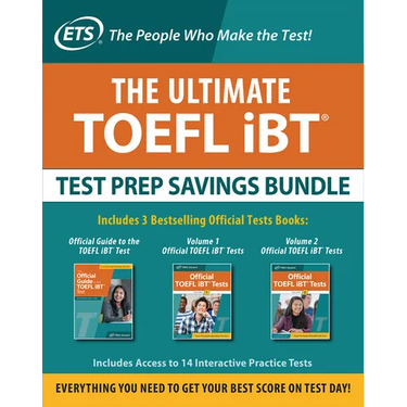 The Ultimate TOEFL IBT Test Prep Savings Bundle, Fourth Edition