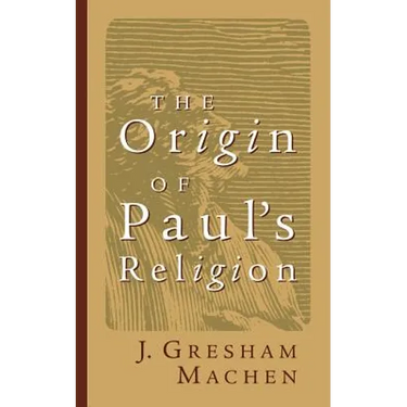 Origin of Paul's Religion