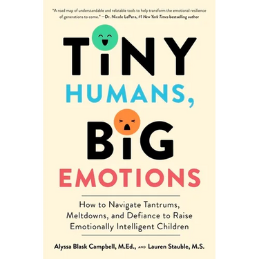 Tiny Humans, Big Emotions: How to Navigate Tantrums, Meltdowns, and Defiance to Raise Emotionally Intelligent Children