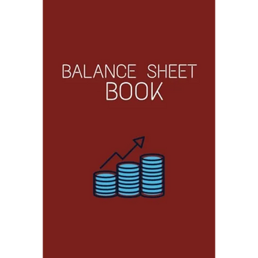 Balance Sheet Book: Log, Track, & Record Expenses & Income- With Columns For Financial Date, Description, Reference- 105 Pages-6"x9"