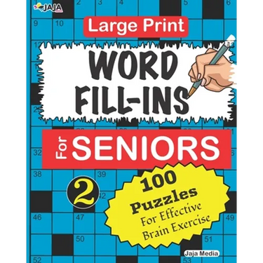 Large Print WORD FILL-INS For SENIORS; Vol. 2