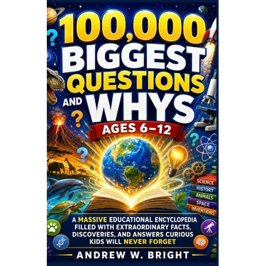 100,000 Biggest Questions and Whys Ages 6-12: A Massive Educational Encyclopedia Filled with Extraordinary Facts, Discoveries, and Answers Curious Kid