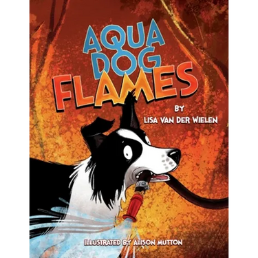 Aqua Dog Flames